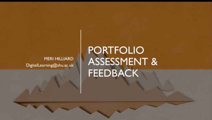 Feedback and Assessment