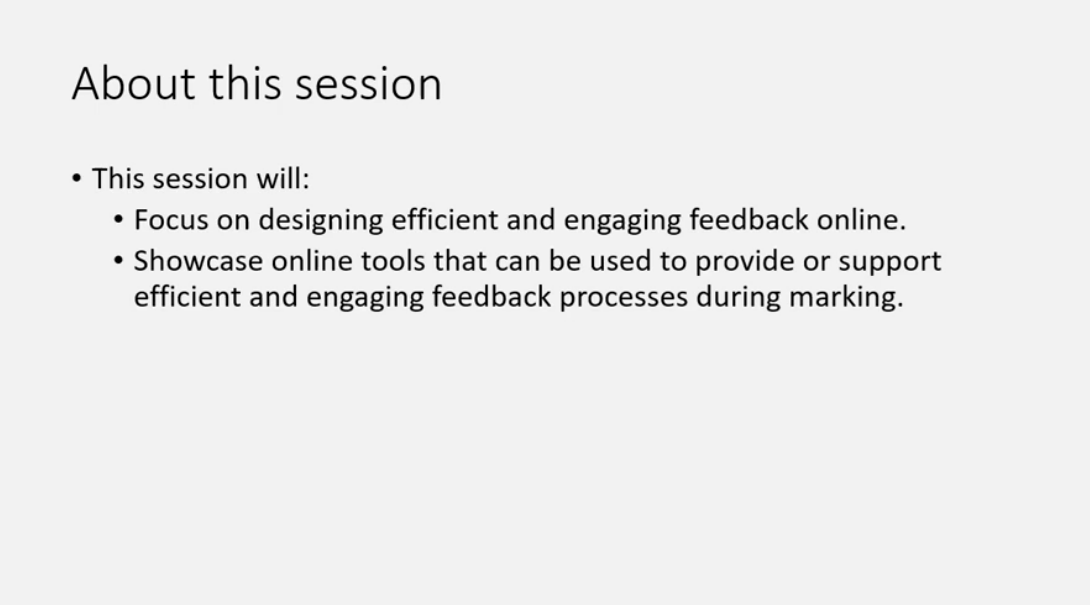Designing efficient and engaging online feedback