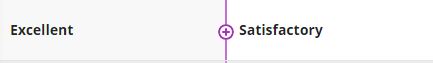 add row/column on a rubric