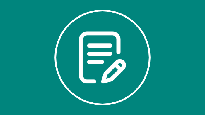 Icon for amend register