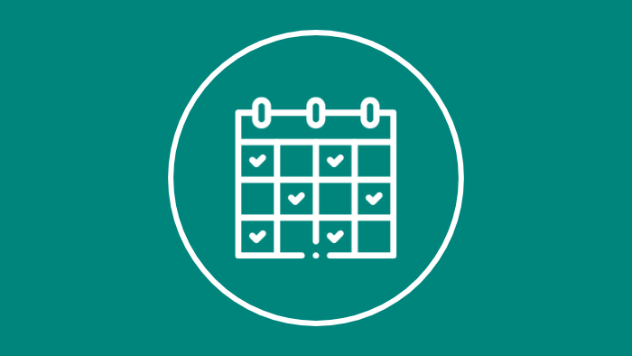 Icon for timetabled activity
