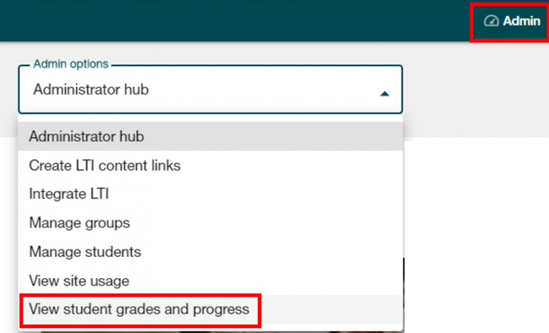 Skills for Study Admin Options