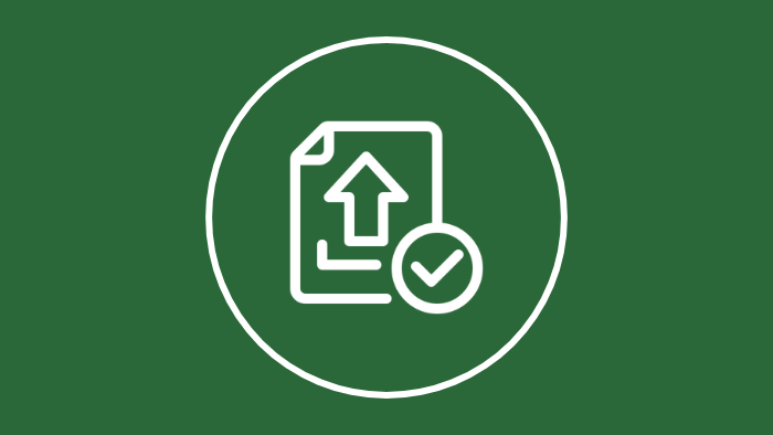 icon representing  student video submissions