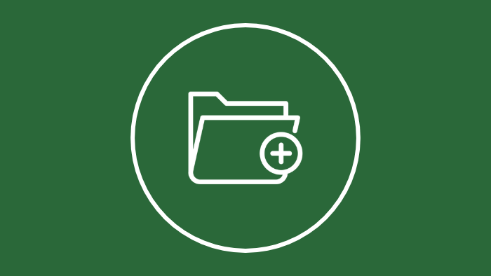 An icon of a folder