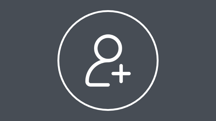 icon representing external users