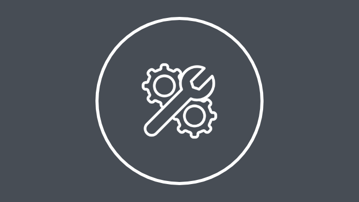 icon representing setting up a site