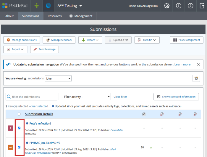 select-relevant-submissions-by-ticking-checkbox