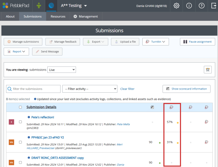 similarity-report-score-column